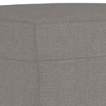 vidaXL Ensemble de canapés 3 Pièces avec coussins Taupe Tissu