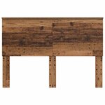 vidaXL Tête de lit Bois Ancien 140 cm Bois d'ingénierie