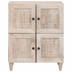 vidaXL Buffet Blanc 33 5 x 60 x 75 cm