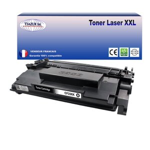 T3AZUR - Toner compatible avec Canon 052H pour Canon MF-421dw  MF-426dw  MF-428x  MF-429x Noir - 9 200p