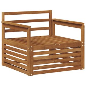 vidaXL 2 Pièce Canapé d’extérieur Naturel