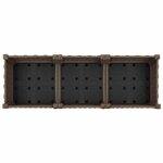 vidaXL Lit surélevé 120x40x23 cm Polypropylène