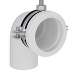 vidaXL Cadre de montage dissimulé pour urinoir 50x115-139 cm Acier