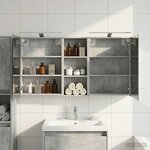 vidaXL Ensemble de Meubles de Salle de Bain 3 Pièces 130 x 14 5 x 70 cm