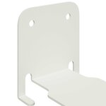 vidaXL Étagère Flottante Invisible 24 pc Blanc 6 x 11 x 6 5 cm