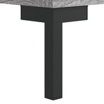 vidaXL Meuble TV sonoma gris 150x30x44 5 cm bois d'ingénierie