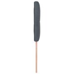 Tête de lit vidaXL Bouton capitonné Gris foncé 90 cm Velours