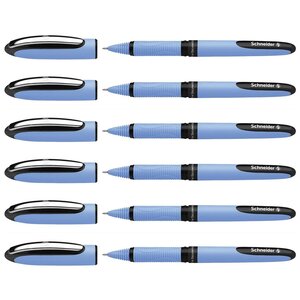 Roller à encre One Hybrid N 05 noir x 6 SCHNEIDER