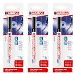 Marqueur cd-dvd-bd 8400 Noir Pointe Fine 0 5-1 mm x 3 EDDING