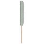 vidaXL Tête de lit Gris clair 200 cm Velours