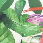 vidaXL Coussins de chaise adirondack lot de 2 multicolore tissu oxford