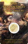 Monnaie GOLDEN EAGLE 1/10 Oz Or Malta 2026 (PRÉCOMMANDE)