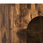 vidaXL Buffet Chêne fumé 100 x 35 x 59 cm Bois d'ingénierie