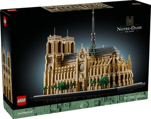 Maquette LEGO Architecture - Notre-Dame de Paris 21061 : Recréez un Chef-d'Œuvre Historique