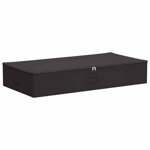 vidaXL Boîte de rangement Anthracite 90 x 48 x 15 cm Tissu intissé