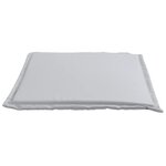 vidaXL Coussins de siège de jardin lot de 4 gris clair 45x45x2cm carré