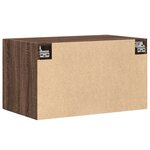 vidaXL Armoire murale chêne marron 70x42 5x40 cm bois d'ingénierie