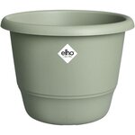 Pot de fleurs Amiga Rond 47 - Vert Ø 47 x hauteur 35 cm - Extérieur 100  recyclé
