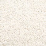 vidaXL Canapé modulaire sans accoudoirs Crème 55 cm Tissu imitation laine bouclée
