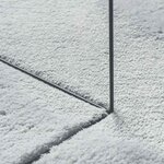 vidaXL Tapis HUARTE Gris 160 x 230 cm Polyester