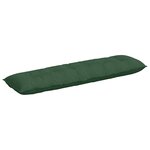 vidaXL Coussin de Dos Vert Jungle 180 x 50 cm Tissu en velours côtelé