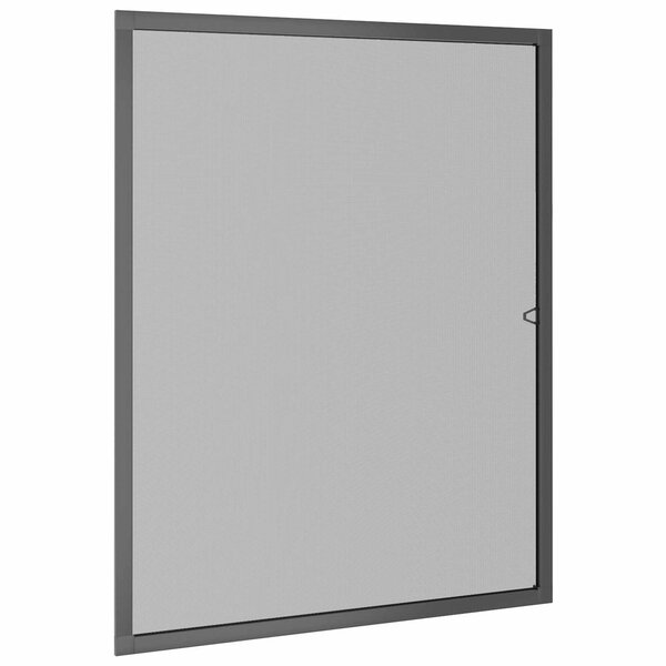 vidaXL Écran anti-insectes pour fenêtres Anthracite 130 x 150 cm