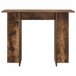 vidaXL Table console Chêne Fumé 100 x 30 x 75 cm Bois d'ingénierie
