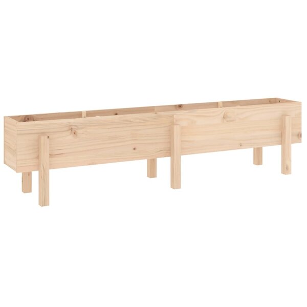 vidaXL Lit surélevé de jardin 160x30x38 cm bois de pin massif