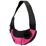 TRIXIE Sac de transport en élingue pour animaux Rose et Noir 28956