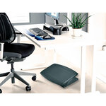 Q-connect repose-pieds - Ergonomique inclinaison ajustable - 45x11.5x34cm - Noir