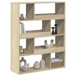 vidaXL Cloison de séparation chêne sonoma bois d'ingénierie