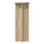 vidaXL Support de Plante 2 pièces Chêne Sonoma Ø40 x 100 cm