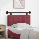 vidaXL Tête de lit suspendue tissu