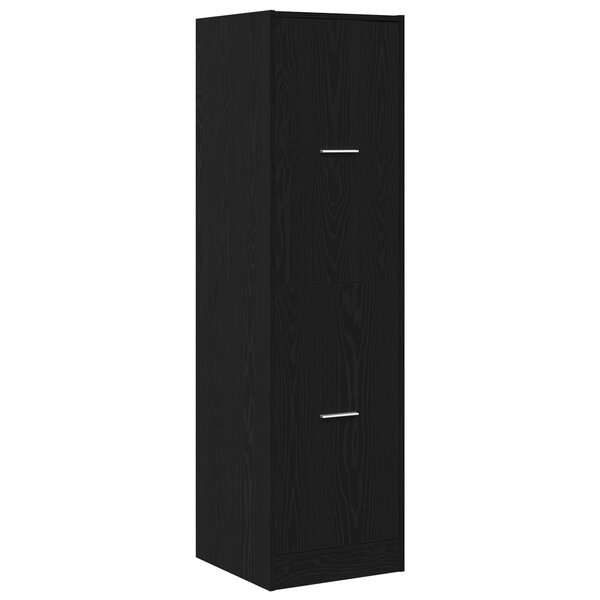 vidaXL cabinet apothicaire Chêne noir 40x41x144 5 cm Bois d'ingénierie
