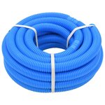 vidaXL Tuyau de piscine avec colliers de serrage Bleu 38 mm 12 m