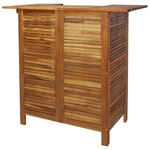 vidaXL Ensemble de bar de jardin 5 Pièces Bois d'acacia massif