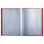 Protège-documents en polypropylène souple OPAK 40 vues - A4 - Rouge x 20 EXACOMPTA