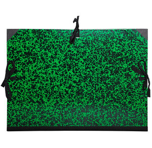 Carton Dessin 32x45+Cordons Annonay Vert EXACOMPTA