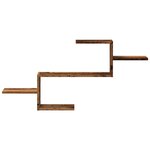 vidaXL Étagère murale vieux bois 104x15x49 cm bois d'ingénierie