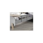 Barrière de sécurité pour Lit enfant kiddy 90cm Gris