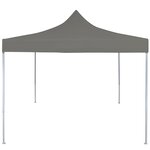 vidaXL Tente de réception escamotable 3 x 3 m Anthracite