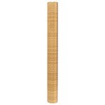vidaXL Paravent de balcon marron clair 400x80 cm résine tressée