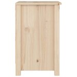 vidaXL Table de chevet 40x35x55 cm Bois de pin solide