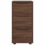 vidaXL Armoire de rangement Chêne brun 40 x 48 x 81 cm