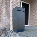 Boîte aux lettres pour colis - ParcelXL® - Boîte à colis - Indépendante - Boîte aux lettres murale - Anthracite - XXL