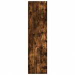 vidaXL Bibliothèque chêne fumé 80x30x114 cm bois d'ingénierie
