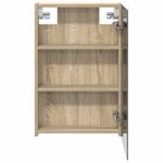 vidaXL Armoire Miroir de Salle de Bain avec étagère Chêne Sonoma