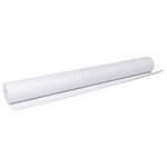 vidaXL Paravent de balcon blanc 400x80 cm résine tressée