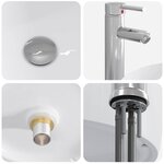 vidaXL Vanité de lavabo mural Chêne artisanal 49 5 x 44 5 x 66 cm