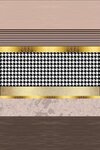 Tapis de salon LAYER 120 x 180 cm - Beige